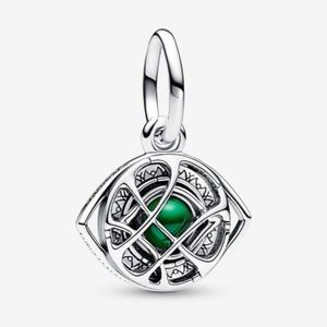 NWOT Marvel Doctor Strange Agamotto Eye Dangle Charm Pendant Sterling Silver 925